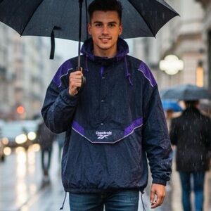 Reebok Anorak Windbreaker Jacket